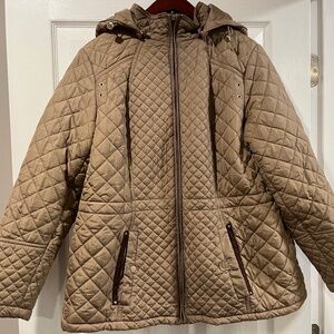 Champagne Michael Kohrs  Quilted Coat